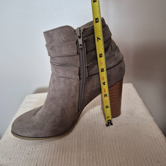 Faux Suede Booties - Picture 9 of 11
